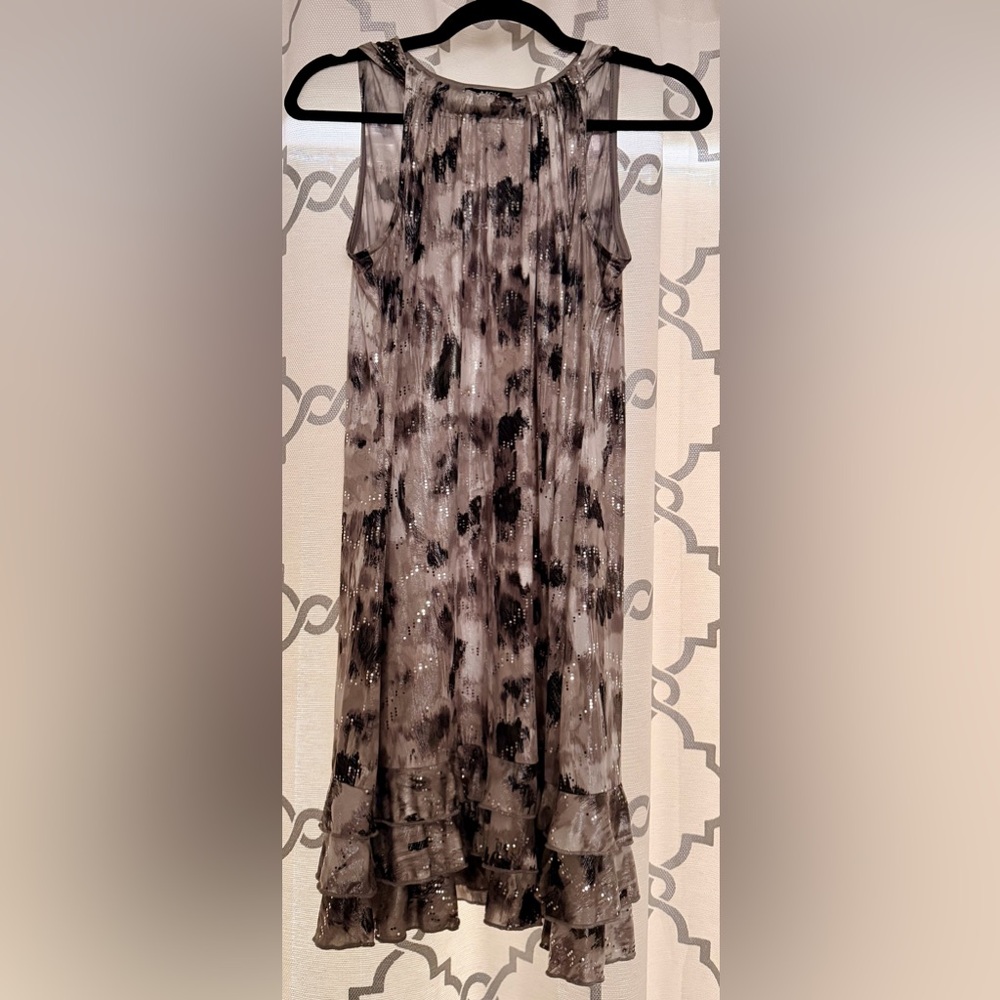 MSK Abstract Sequin Dress